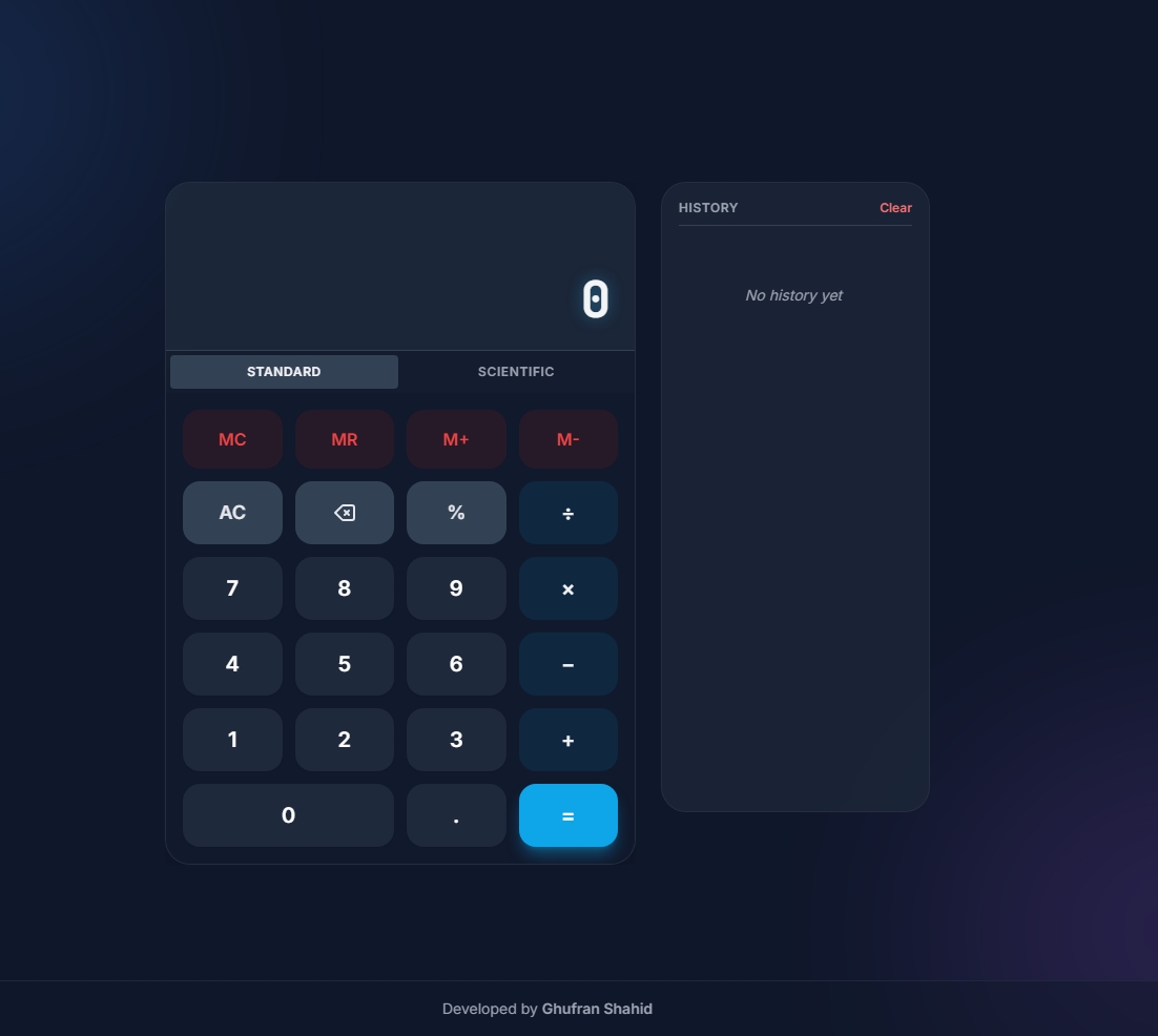 G-Tech calculator Website