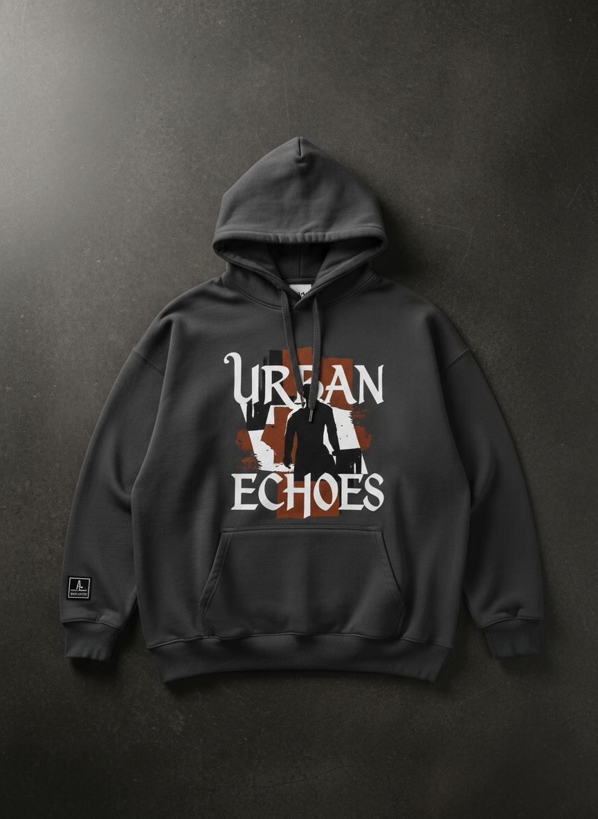 Urban Echoes Graphic Hoodie